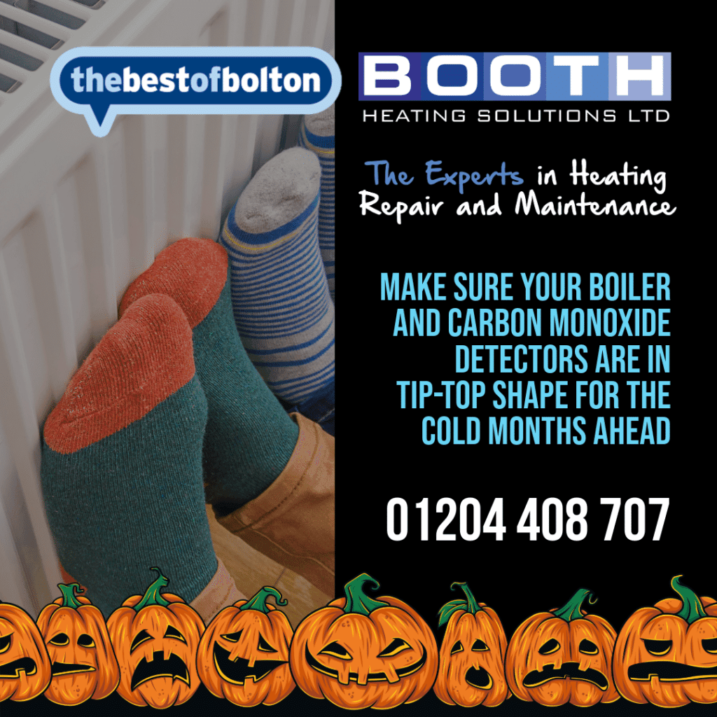 Booth SM Autumn Servicing booth heating social graphic example
